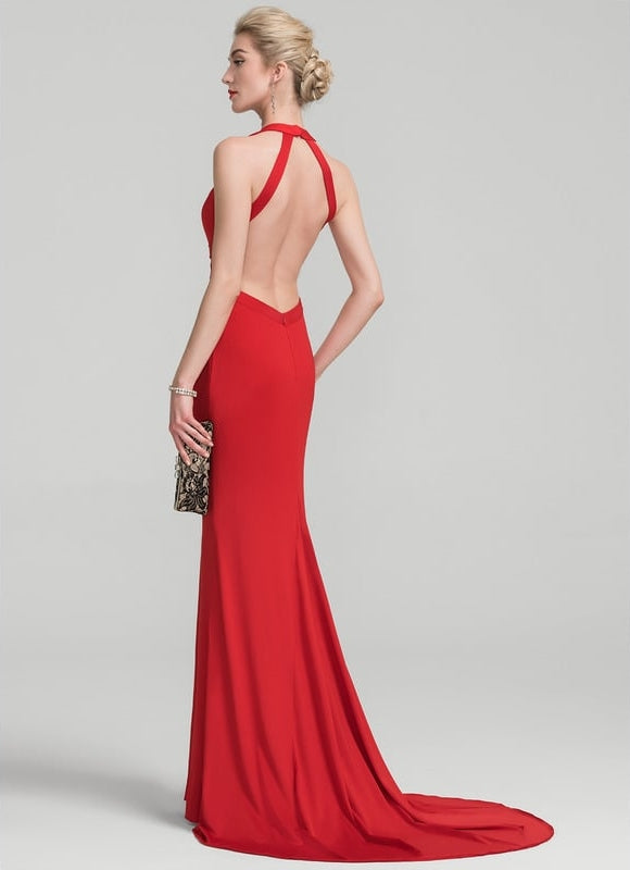 Robe Rouge Moulante Chic - gallery 1