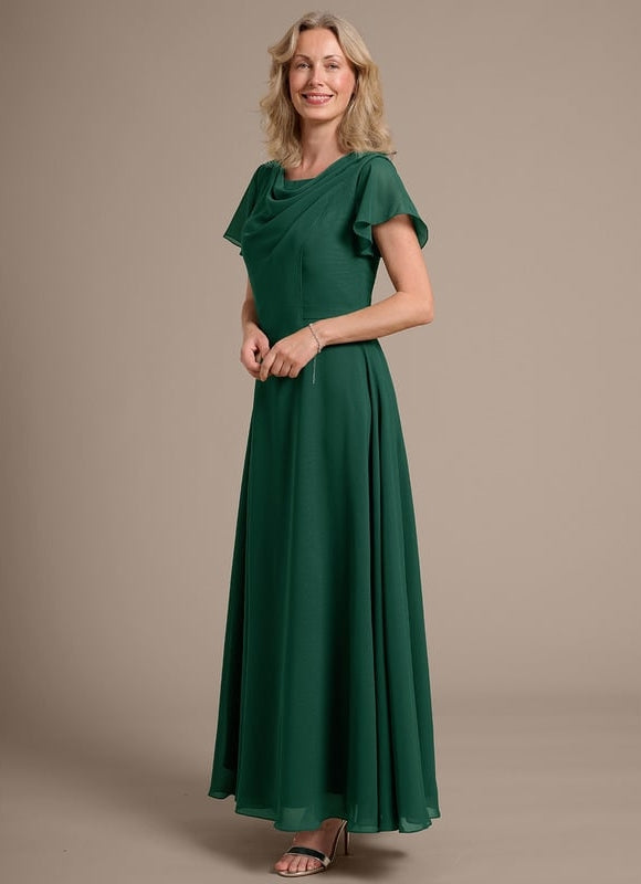 Robe Droite Longue Chic Pour Mariage - gallery 3