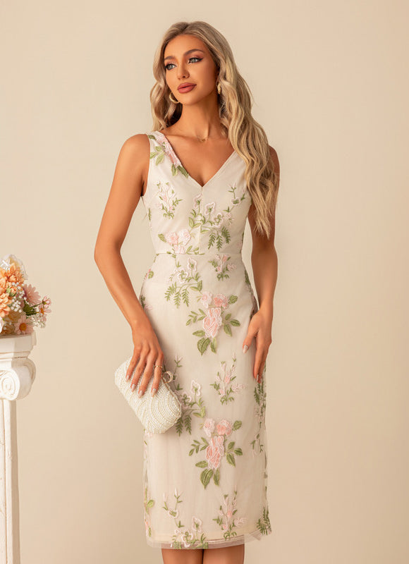 Robe Chic Fleurie Élégante