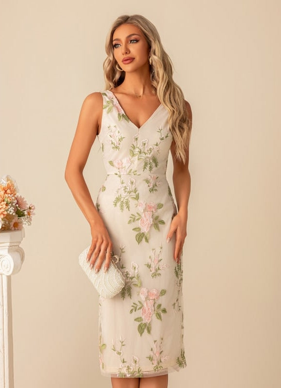 Robe Chic Fleurs Tulle