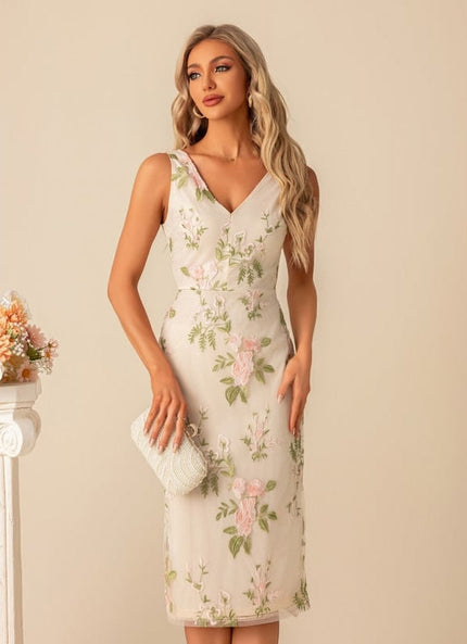 Robe Chic Fleurs Tulle