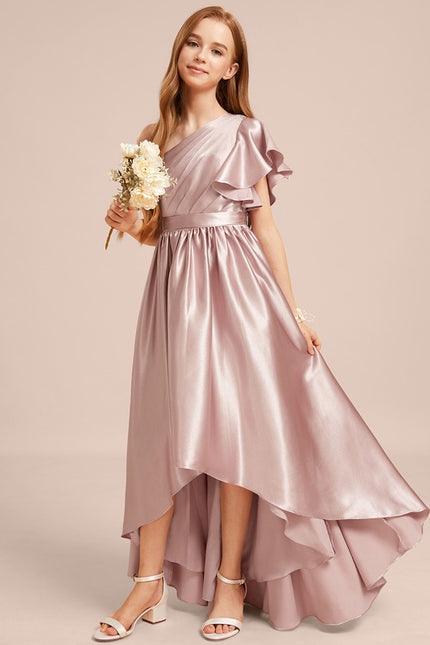 Robe Chic Satin Rose Clair