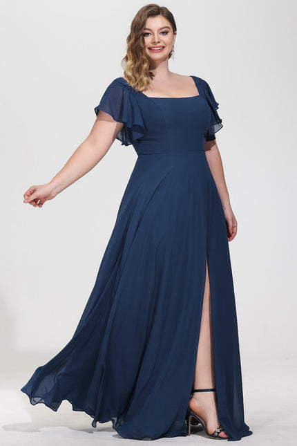 Robe Chic Longue Verte Raffinée - gallery 6
