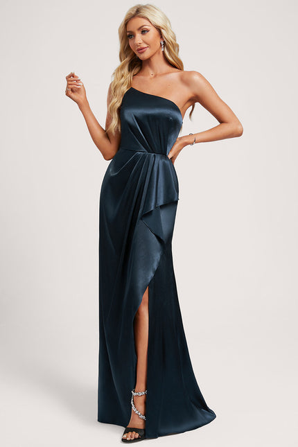 Robe Chic Satinée Éclipse Céleste - gallery 2