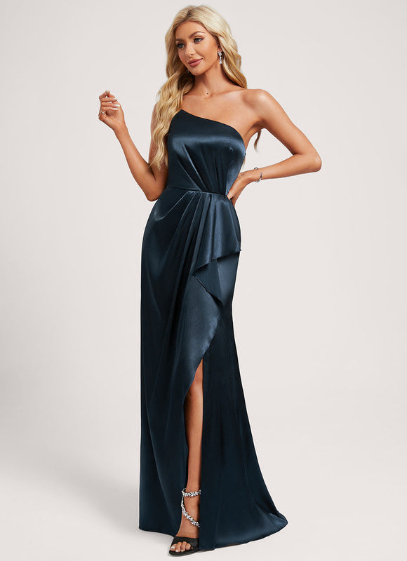 Robe Chic Satinée Éclipse Céleste - gallery 2