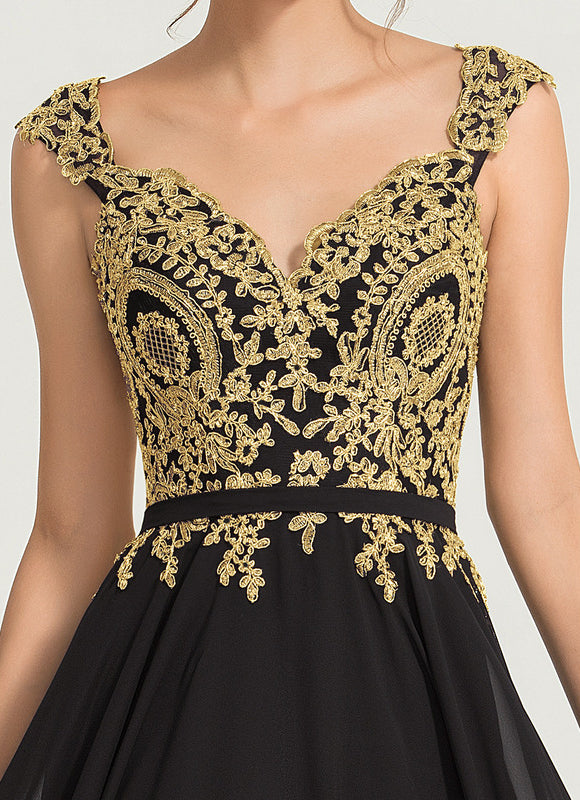 Robe Chic Longue Marine Élégante - gallery 2