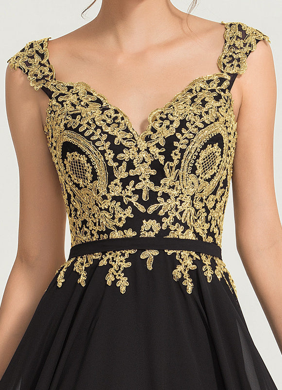Robe Chic Longue Marine Élégante - gallery 2