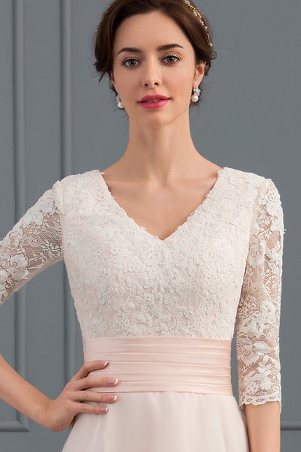 Robes De Soirée Chic Et Classe Manche Longue - gallery 4