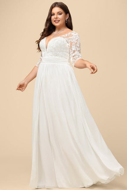 Robe Chic Vaporeuse Écrue - gallery 8