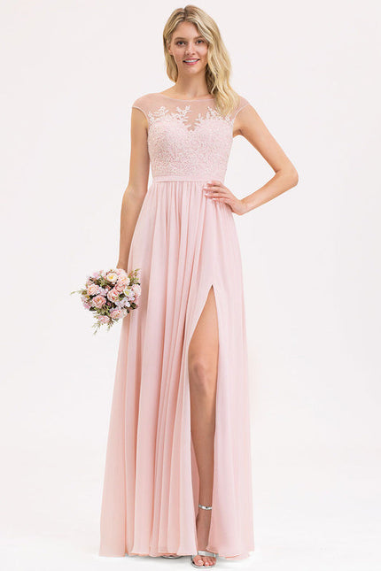 Robe Chic Soirée Rosée - gallery 2