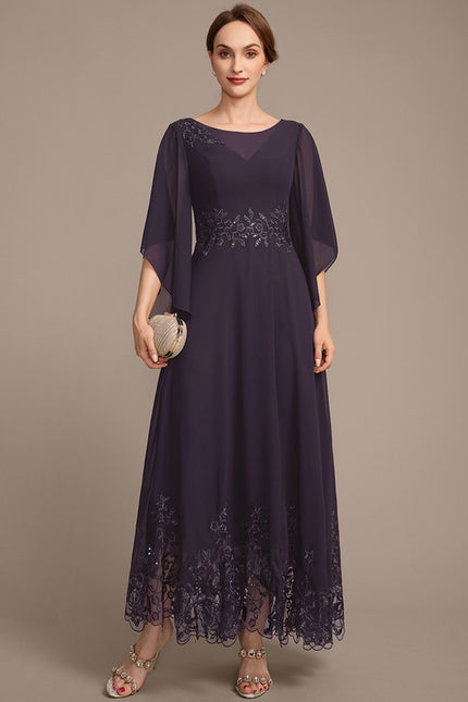 Robe Chic Chiffon Étoilée - gallery 3