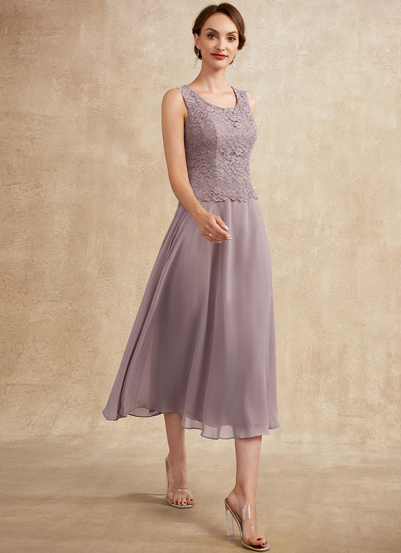 Robe Chic Flottante Mauve - gallery 6