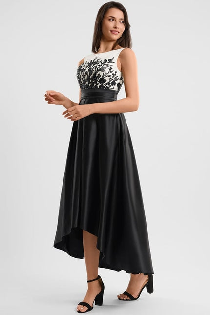 Robe Noir Et Blanche Chic - gallery 2