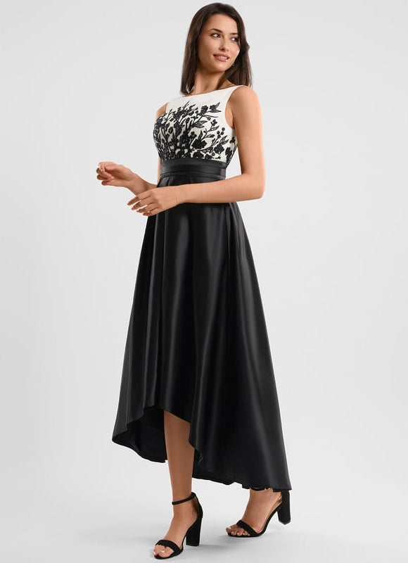 Robe Noir Et Blanche Chic - gallery 2