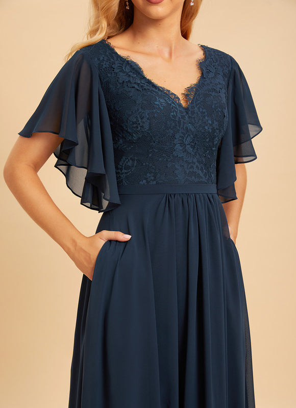 Robe Chic Élégance Rosée - gallery 5
