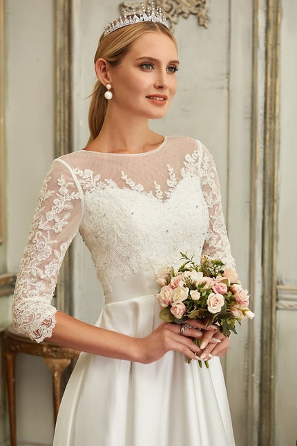 Robe Chic Satin Équilibre - gallery 1