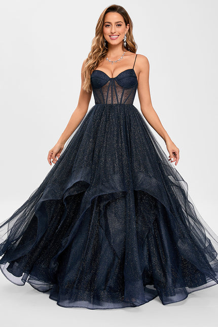 Robe Chic Glamour Tulle Longueur