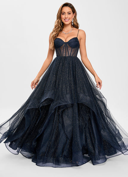 Robe Chic Glamour Tulle Longueur