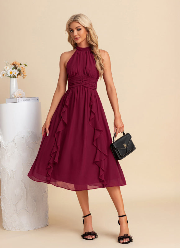 Robe Chic Velours Éthéré - gallery 5