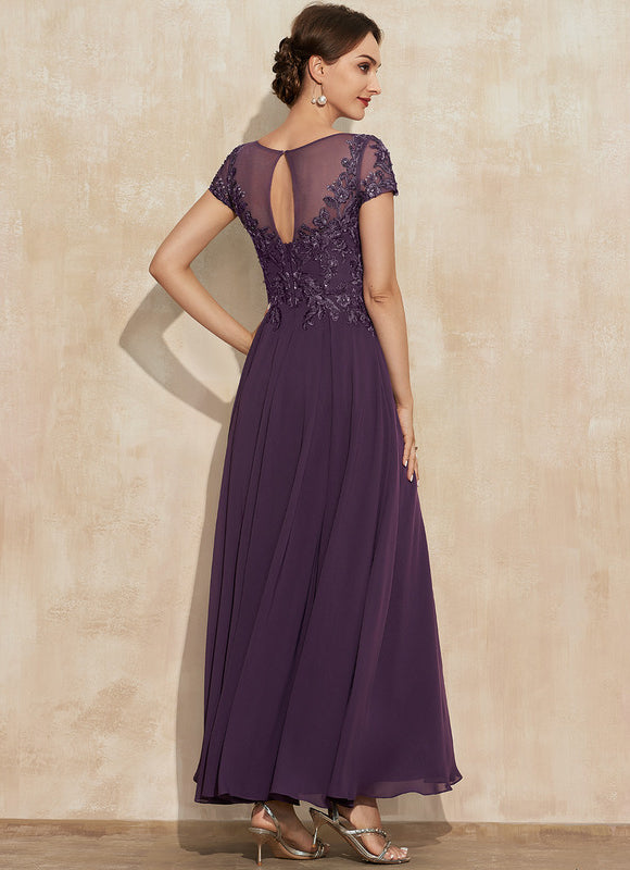 Robe Chic Chiffon Étoilée - gallery 4