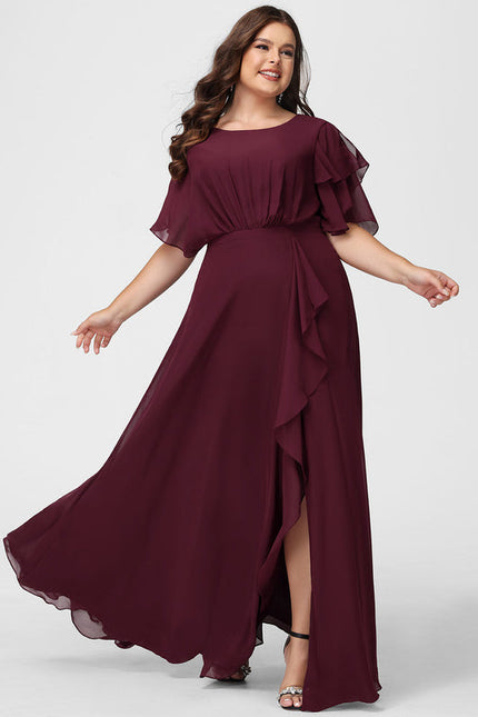 Robe Chic Mousseline Drapée - gallery 8