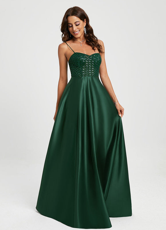 Robe Chic Satin Chic Longueur - gallery 1