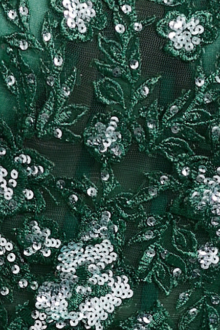 Robe Chic Tulle Verte - gallery 4