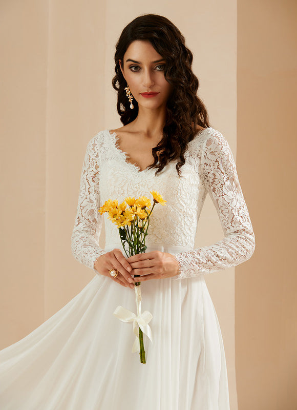 Robe Blanche Plage Chic - gallery 1