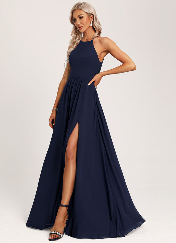 Robe Chic Soirée Rosée - gallery 6