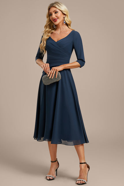 Robe Chic Chiffon Marine - gallery 1