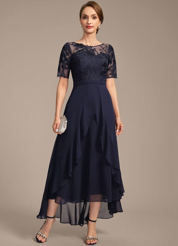 Robe Chic Élégance Ombre Vaporeuse - gallery 4