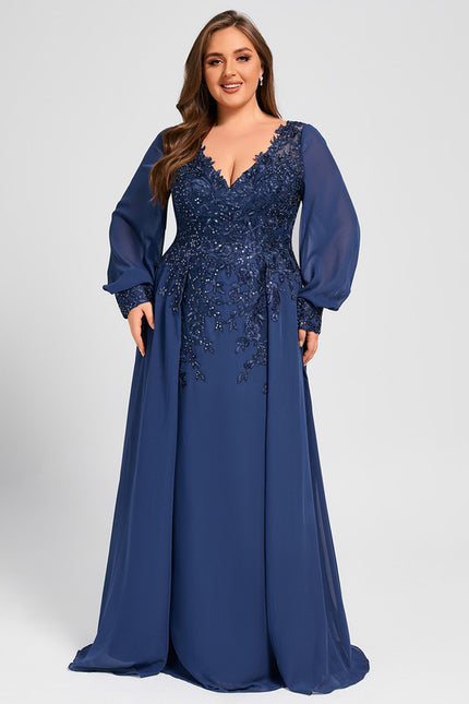 Robe Chic Éclat Marine - gallery 7