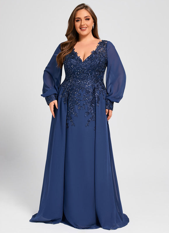 Robe Chic Éclat Marine - gallery 7