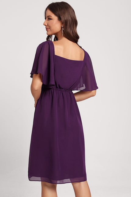 Robe Chic Bleu Nuit Élégante - gallery 1