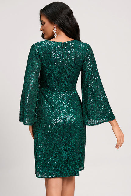 Robe Chic Éclat Émeraude - gallery 3