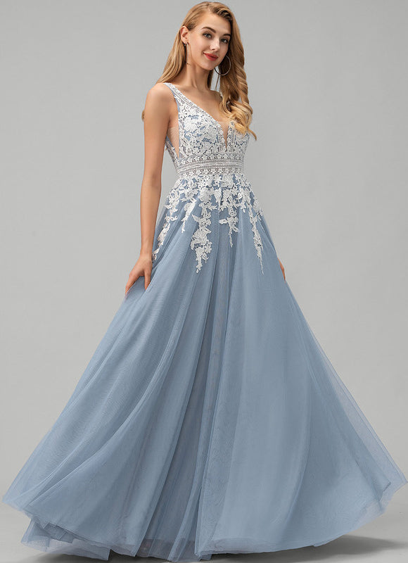Robe Chic Glamour Tulle Longueur