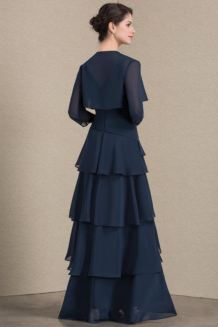 Robe Chic Couture Grise - gallery 3