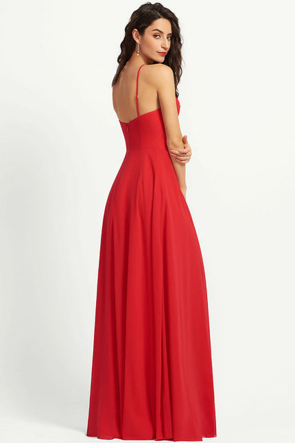 Robe Chic Satinée Beige - gallery 3