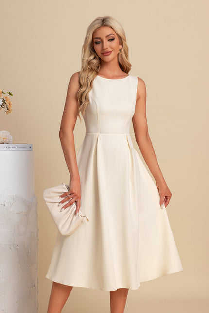 Robe Chic Blanche Pour Mariage - gallery 3