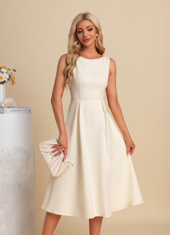 Robe Chic Blanche Pour Mariage - gallery 3