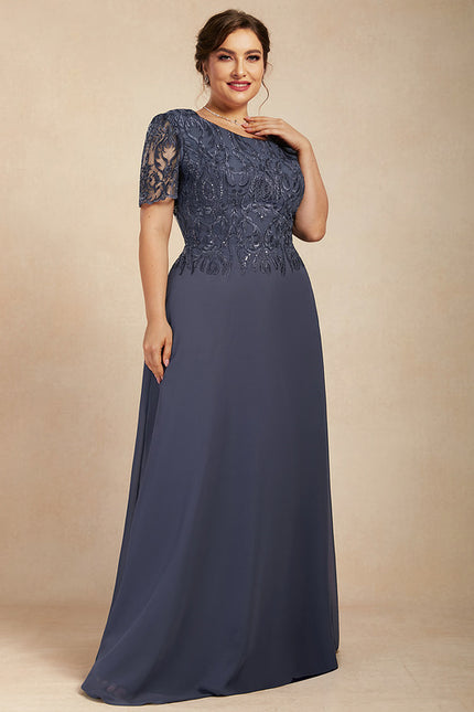 Robe Chic Aérienne Grise - gallery 7