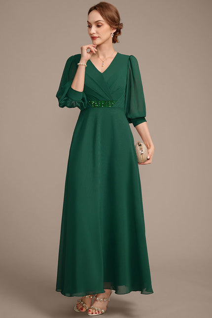 Robe Chic Mère Émeraude - gallery 3