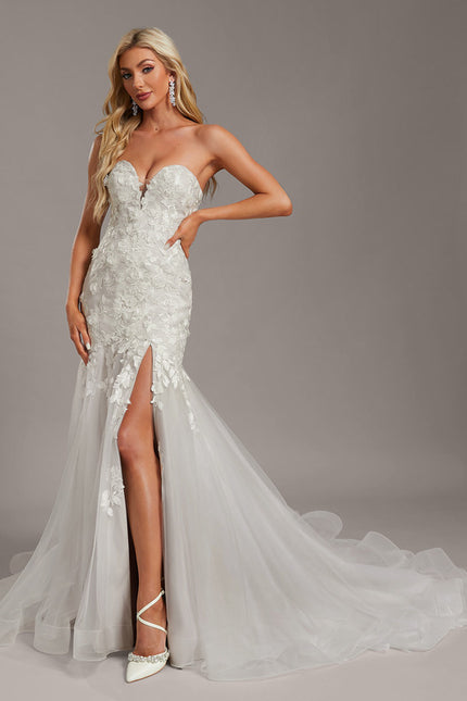 Robe Chic Élégance Florale Éthérée - gallery 4