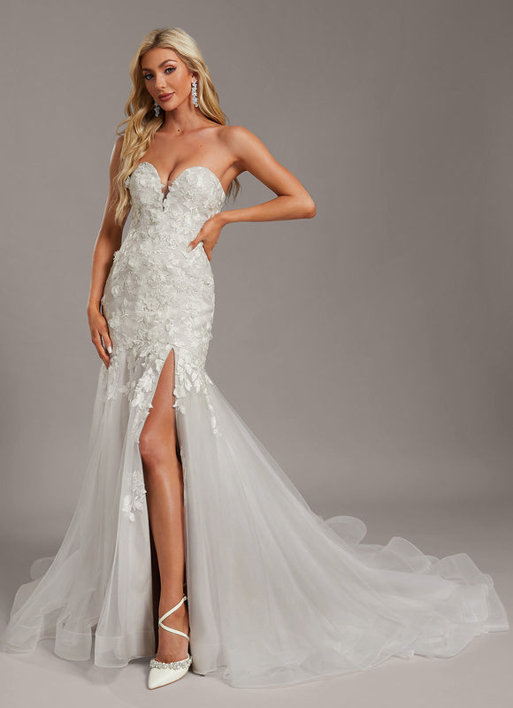 Robe Chic Élégance Florale Éthérée - gallery 4