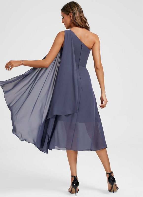 Robe De Cocktail Chic Longue - gallery 5