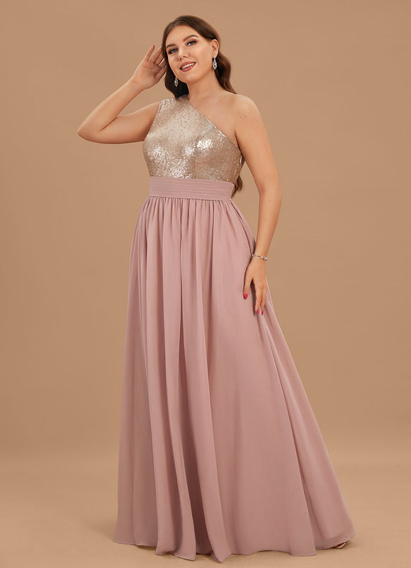Robe Chic Éclat Rosé Asymétrique - gallery 9