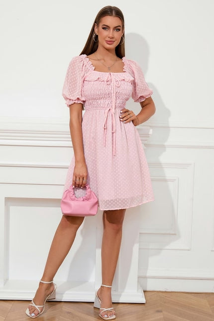 Robe Chic À Pois Douce - gallery 5