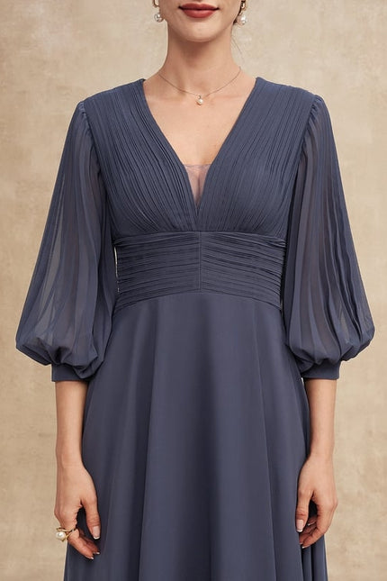 Robe Chic Chiffon Marine - gallery 6