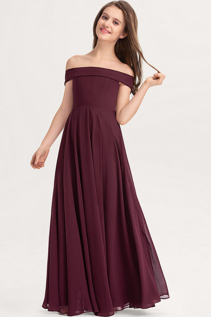Robe Chic Bordeaux Évasée - gallery 3