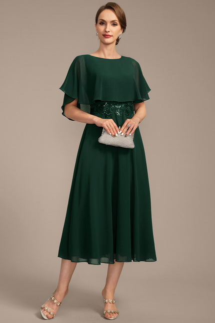 Robe Chic Émeraude Fluidité - gallery 4